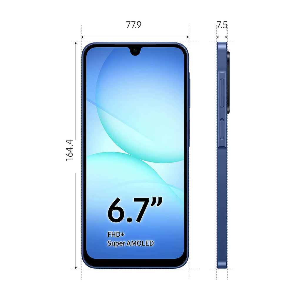 Samsung Galaxy A17 – Écran AMOLED 6,7" – 128 Go