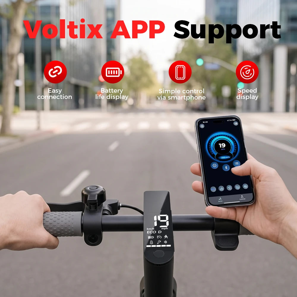 Trottinette Électrique iScooter W3C – 500W, 30 km d'autonomie, Pliable