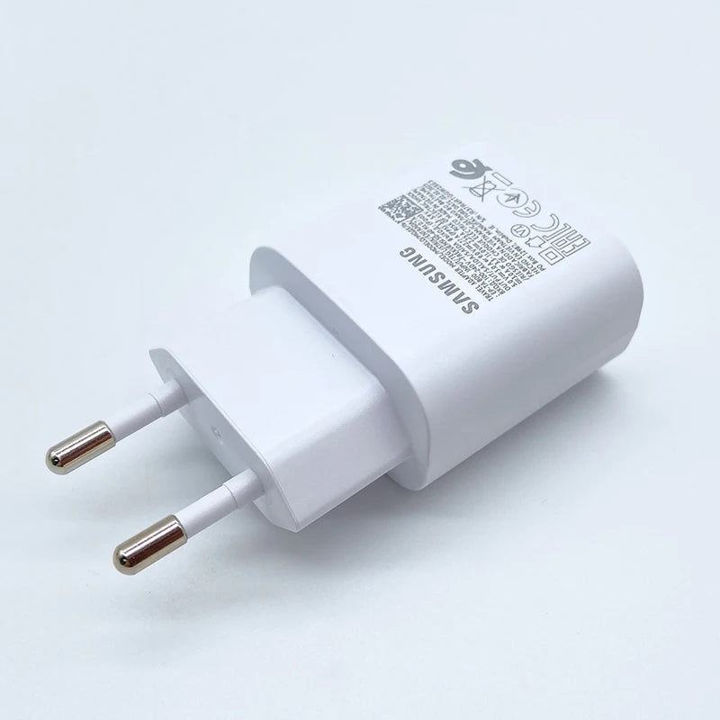 Chargeur Samsung 25 W Super Rapide PD avec Adaptateur USB