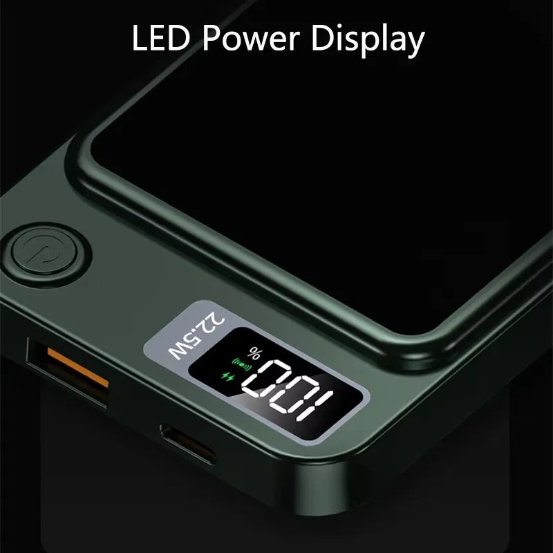 Batterie Externe Magnétique 50 000 mAh – Compatible iPhone & Android