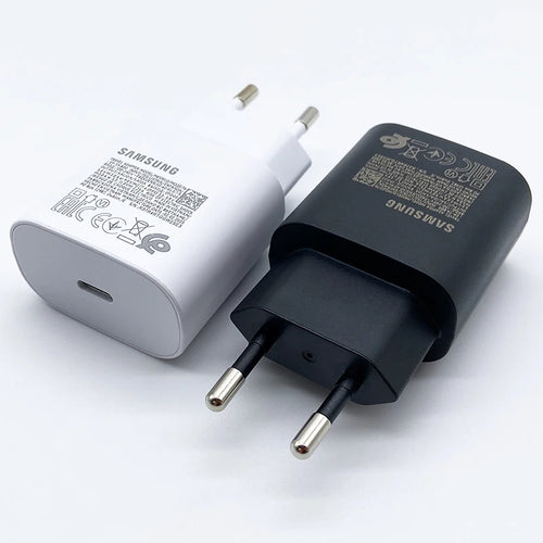 Chargeur Samsung 25 W Super Rapide PD avec Adaptateur USB