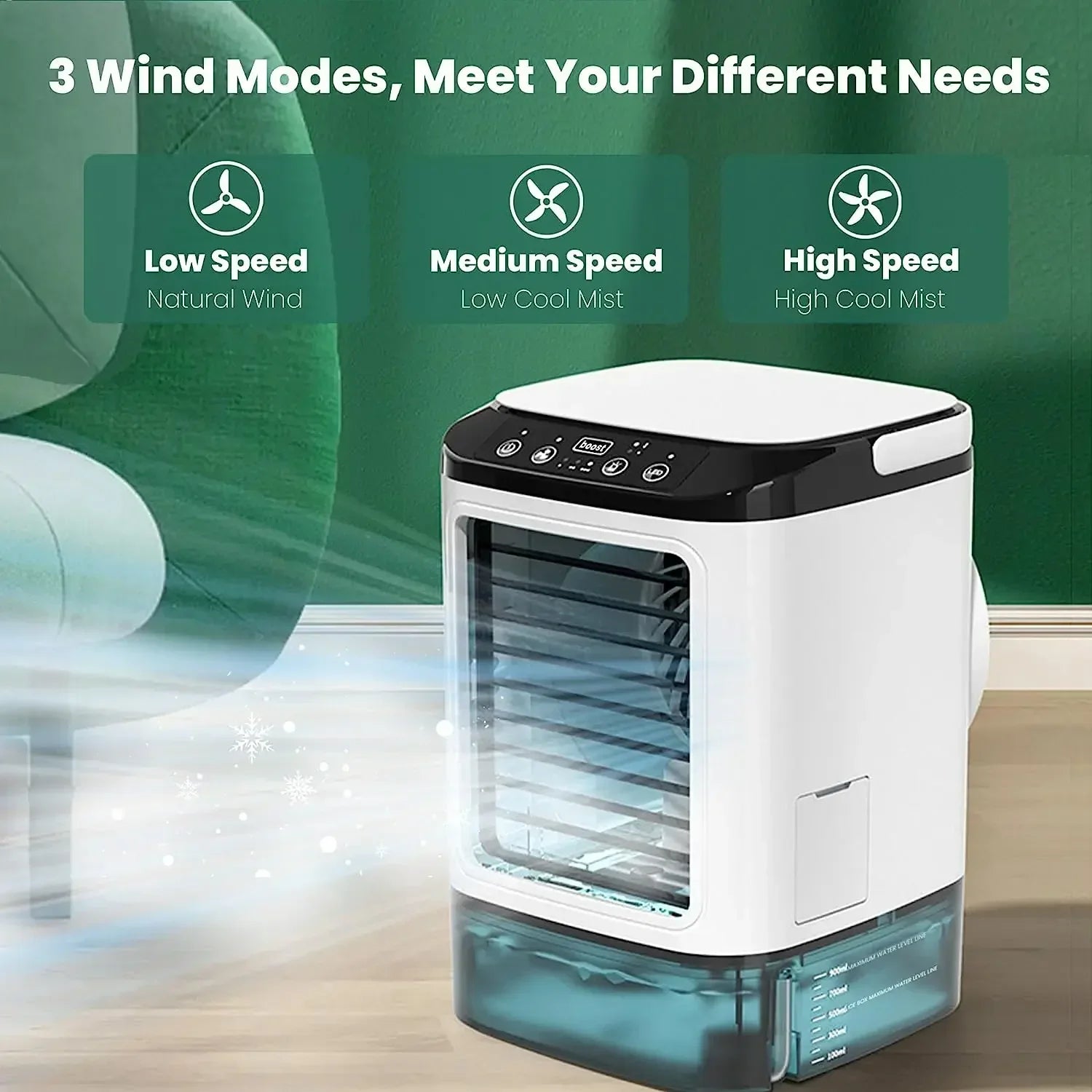 Mini Climatiseur Portable avec Brumisateur ⭐
