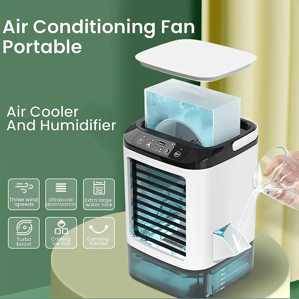 Mini Climatiseur Portable avec Brumisateur ⭐