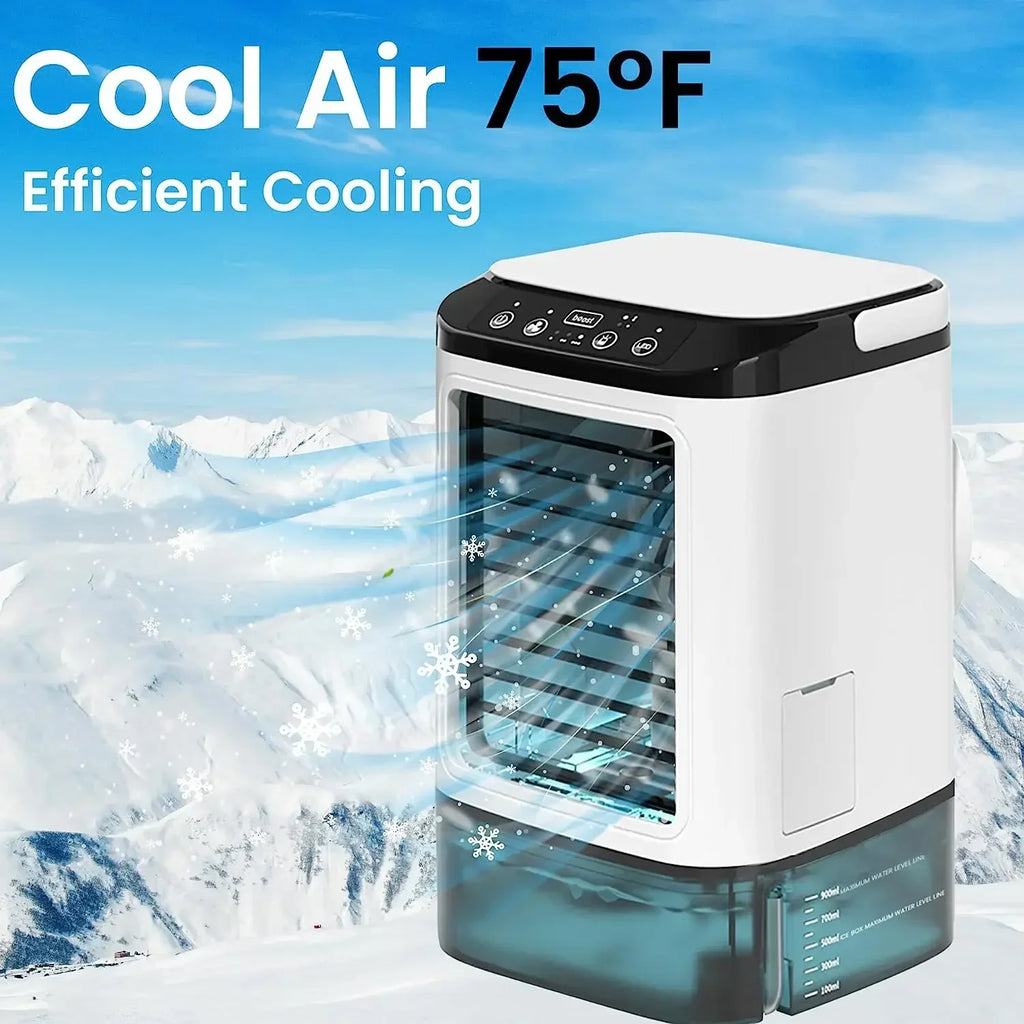Mini Climatiseur Portable avec Brumisateur ⭐