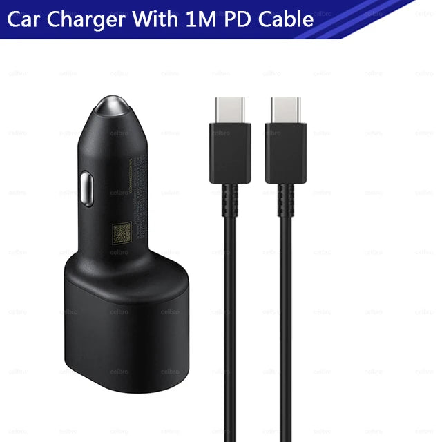Chargeur de Voiture USB-C 45 W avec Câble