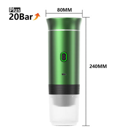 Machine Espresso Portable Sans Fil 3-en-1